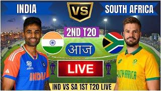 India vs South Africa, 2nd T20 | Live Cricket Match Today | IND vs SA Live Match Today | IND vs SA