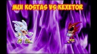 A NEW GAME ABOUT KOSTAS! Mastered UI Kostas VS Kexetor: Sonic.exe In Kostas Mind