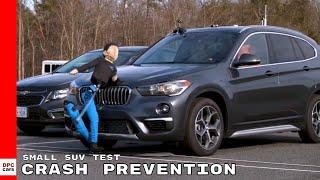 Small SUV Pedestrian Crash Prevention Test