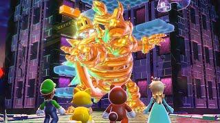 What happens when Golden Bowser is the Final Boss in Super Mario 3D World?