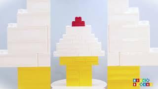 Building a Sweet Ice Cream Tower with Biggo Blocks! - Stop Motion