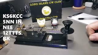 UNICORN CW QSO! SKCC WES  PB213 Straight Key