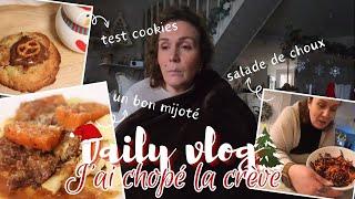 Vlog du 11 et 12 décembre : Chouette j'ai chopé la crève !!!