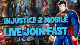 Live solo raids | Kingdom Of Madness | Injustice 2 Mobile | Arena