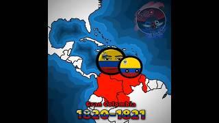 Colombia's History  | #countryballs #colombia #history #shorts