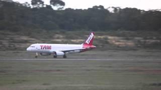 TAM Linhas Aéreas Airbus A320-200 PR-MAW Takeoff at Manaus [SBEG/MAO]