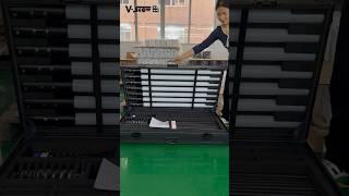 Vshow T360 battery & wireless DMx remote control tube light #stagelight #tubelight #tube