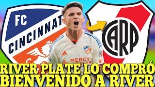 ¡BOMBA DE ÚLTIMA HORA! ¡RIVER PLATE LO COMPRÓ! ¡NADIE LO CREYÓ! NOTICIAS DE RIVER PLATE HOY