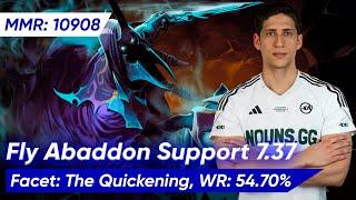  Fly ABADDON 7.37 HARD SUPPORT 5 Pos | Dota 2 Pro Gameplay