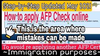 AFP CLEARANCE:How to Apply Australian Federal Police Check including ALL OTHER NAMES KNOWN