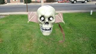 DIY. How to make a homemade flying Halloween decoration short. @InTylerable