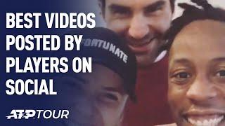 Best Videos Posted By Players On Social Media | ATP