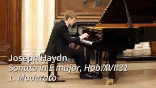Haydn: Sonata in E Major, Hob.XVI:31 - Dmytro Choni, piano