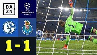 Elfer-Drama um Naldo nach Breel Embolos Treffer: Schalke - Porto 1:1 | UEFA CL | DAZN Highlights