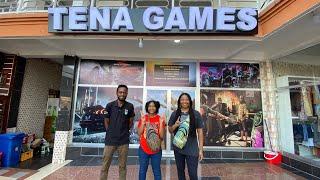  New gaming center Tena Games is | locally owned | Dar es Salaam