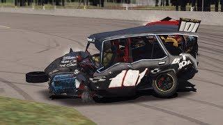 SNB WQR2 crash highlights - Online Bangers: Wreckfest