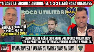 ¡GAGO REVOLUCIONA BOCA! PROBÓ el 4-3-3JUGADORES UTILITARIOSBusca POTENCIAR y REVALORIZAR el..