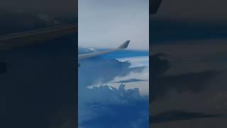 Amazing cloud time lapse seen from an airplane