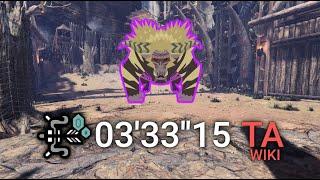 MHWI: PC | Tempered Furious Rajang- Bow TA Rules 03'33''15