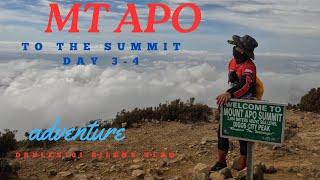 MT APO TO THE SUMMIT DAY 3 - 4  TRAVEL 4