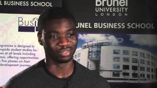 Brunel Business School - Business and Management Student on Work Placement - Geoff