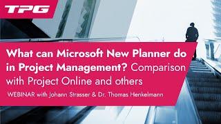 Microsoft New Planner Tool-Comparison with Project Online etc. for Project Management