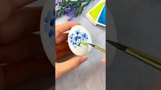 А так можно было? расписываю яйца акварелью #aquarelle #handmade #diy #sketch