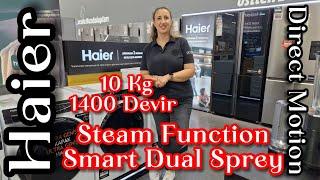 Haier HW100-B14959U1-S İnceleme | Direct Motion Motor ve Akıllı Yıkama Programları!