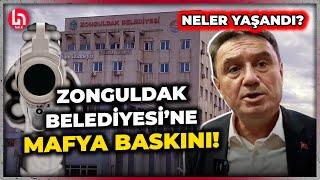 Zonguldak Belediyesi'ne mafya baskını! Tahsin Erdem yaşadıklarını Halk TV'de anlattı!