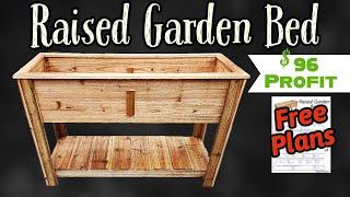 Raised Bed Garden Box. FREE PLANS