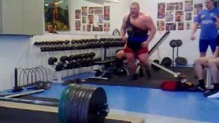 Benedikt Magnusson Deadlift in training