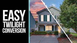 Day to Dusk: Transforming Real Estate Photos into Twilight Magic