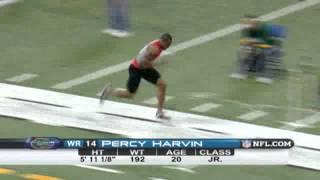 2009 Combine workout: Percy Harvin