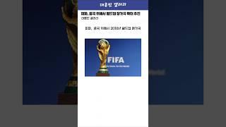 피파, 중국 위해서 2030년 월드컵 참가국 64개로 확대 추진 ㄷㄷ