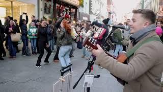 Great Fun as Charlie O'Brien Gets Grafton Street Dancing to "Shut Up And Dance With Me".