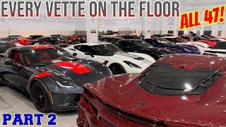 Corvette Warehouse - Full Floor Inventory Walk Thru! Part 2