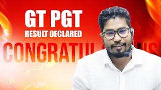 GT / PGT  RESULT  DECLARED || LEARN WITH SPK