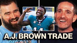 Why Howie Roseman hopes other NFL GMs don't hate him after the AJ Brown trade