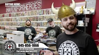 Call Haven For Heroes (The Number's On The Screen) We Want Your Stuff