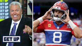 GET UP | "It’s almost time to bench Daniel Jones" - Rex Ryan reacts to Giants 28-6 loss to Vikings