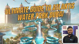 Ultimate Guide to Atlantis Water Park Dubai| Ticket Prices |Dining| More| | Vlog 77