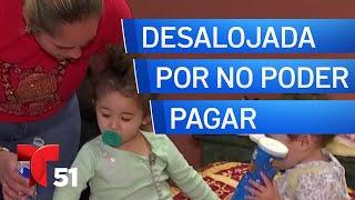 Madre desalojada tras quedarse sin empleo pide una oportunidad para trabajar