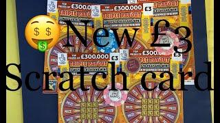 Whoop whoop, NEW CARD ALERT, finally found the £3 Triple Payout scratch card, what a great card