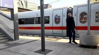 Real trains.Hamburg HH.Germany.ICE and other German and  Czech trains.Enjoy.