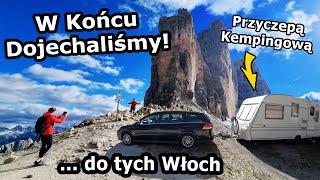 Pierwszy dzień w Dolomitach (WŁOCHY) !!! - Życie na Najtańszym Campingu w Okolicy! *Drei Zinnen #954