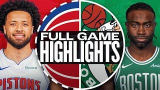 Game Recap: Celtics 130, Pistons 120