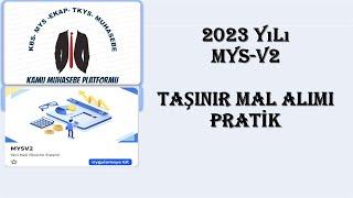 MYS V2 TAŞINIR MAL ALIMI