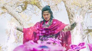 In order to save the people, The hero suck all the poison on the flowers to his body Chinese Drama