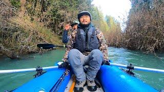 EPIC River Fishing Adventure with Outdoor Chef Life (We barely made it)