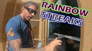 TIPS ON HOW TO STOP RAINBOW STREAKS | WINDOW CLEANING